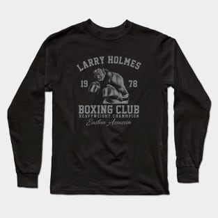 Boxing Club Larry Holmes Grey Long Sleeve T-Shirt